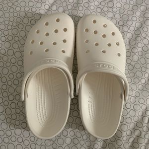 White Crocs